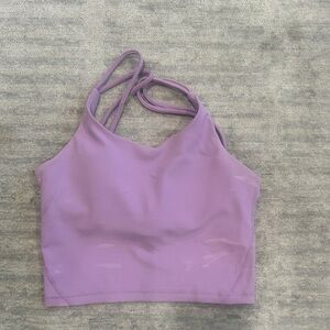 Purple Wilo Athletic Tank. So cute for Pilates